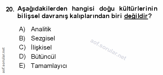 Soru 20
