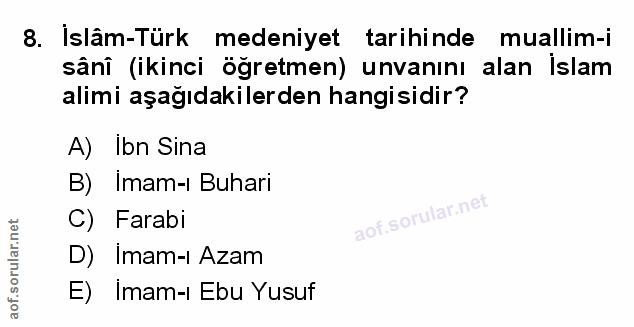 Soru 8