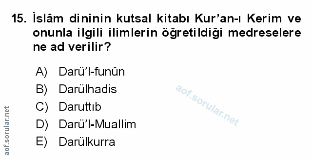 Soru 15