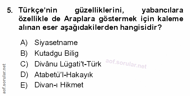 Soru 5