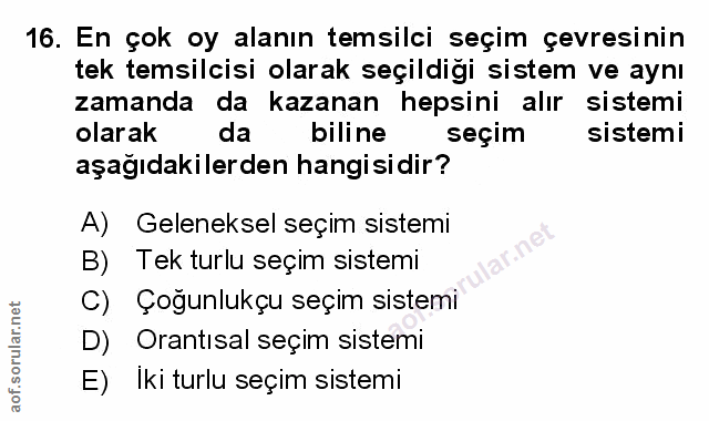 Soru 16
