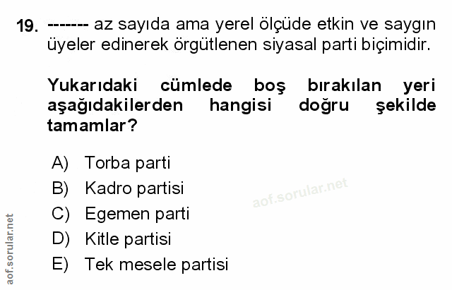 Soru 19