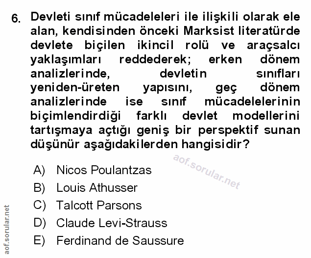 Soru 6