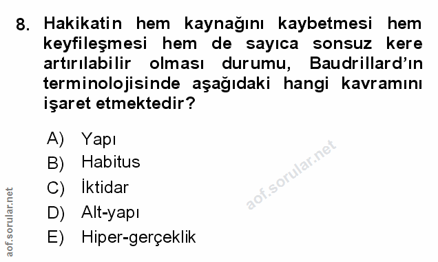 Soru 8