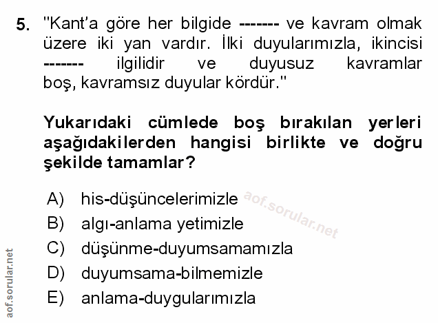 Soru 5