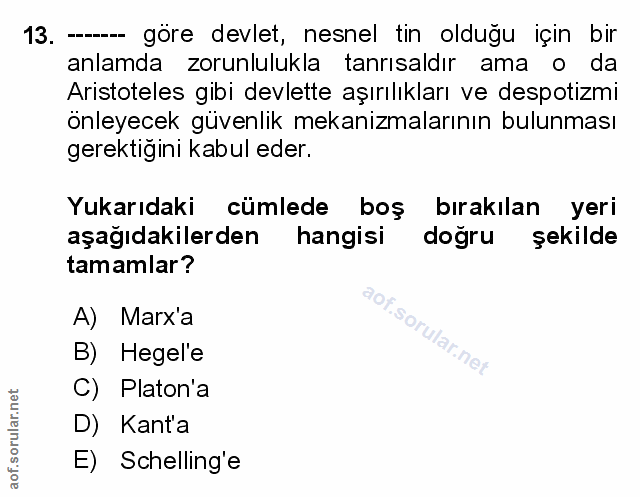 Soru 13