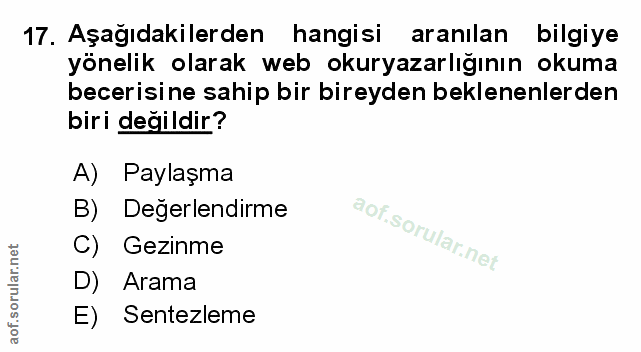 Soru 17