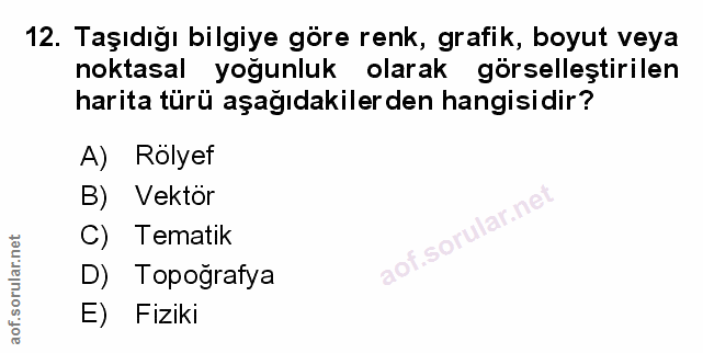 Soru 12