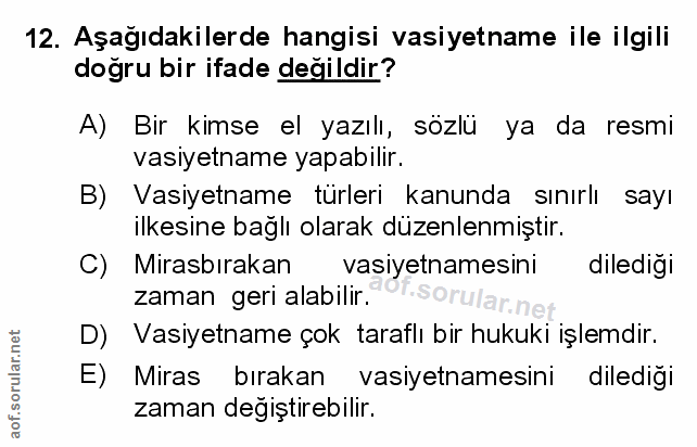 Soru 12