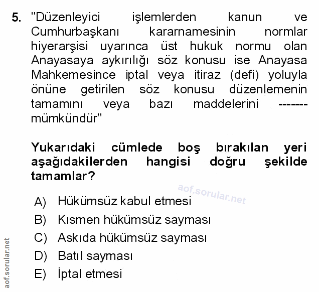 Soru 5