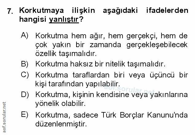 Soru 7