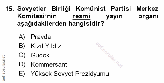 Soru 15