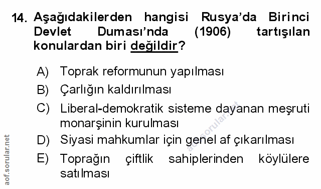 Soru 14