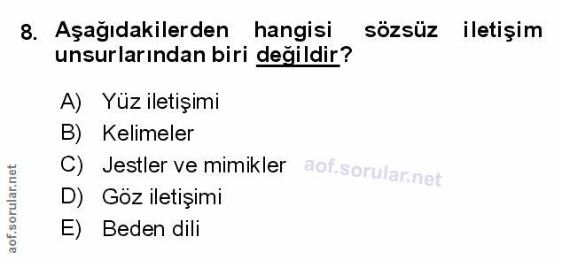 Soru 8