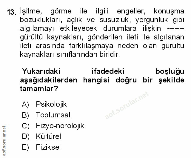 Soru 13