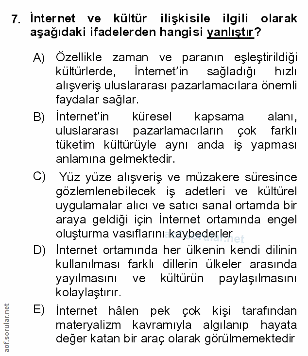 Soru 7