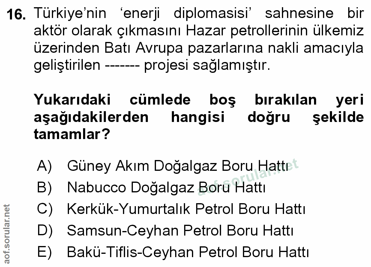 Soru 16