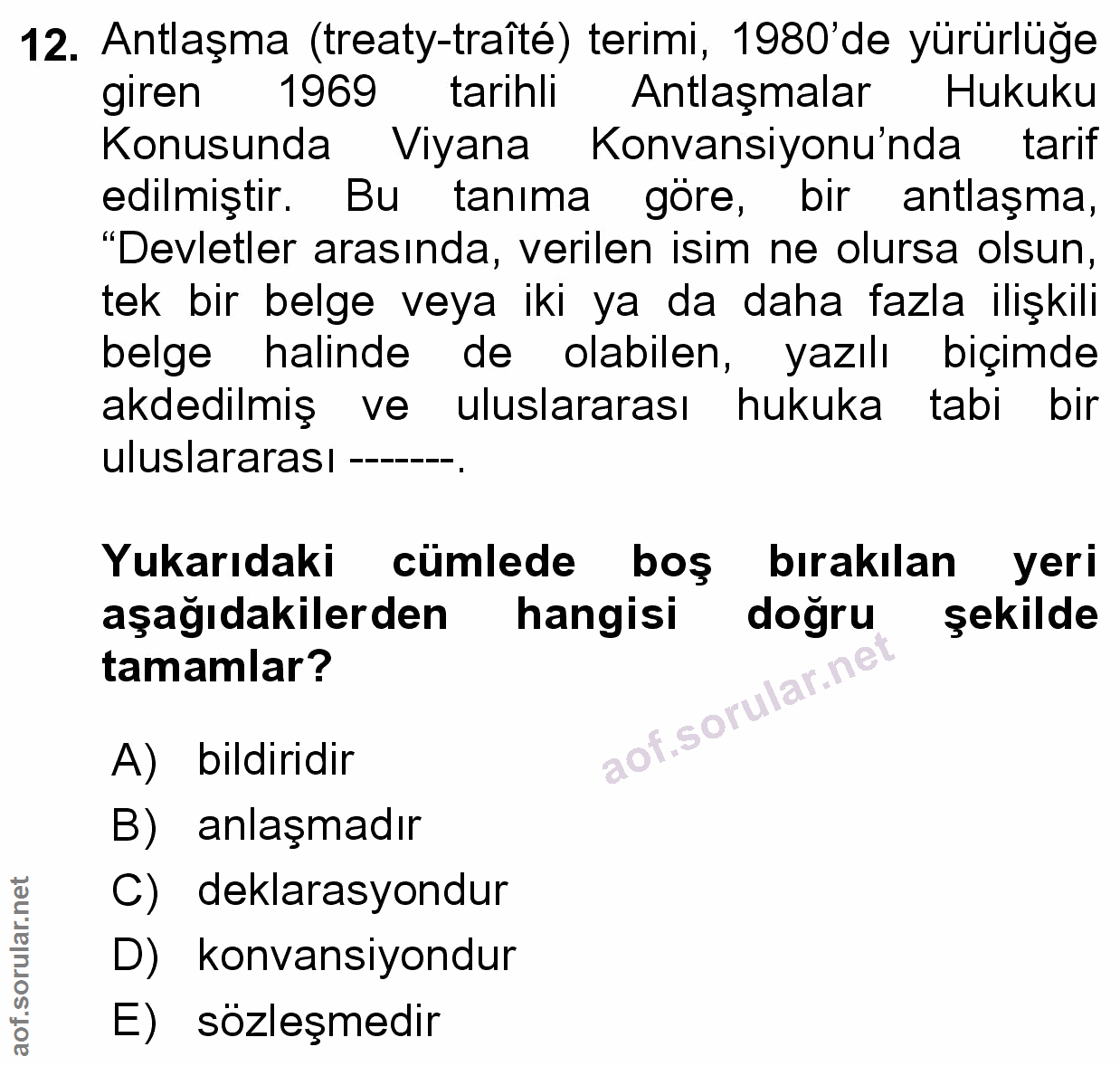 Soru 12