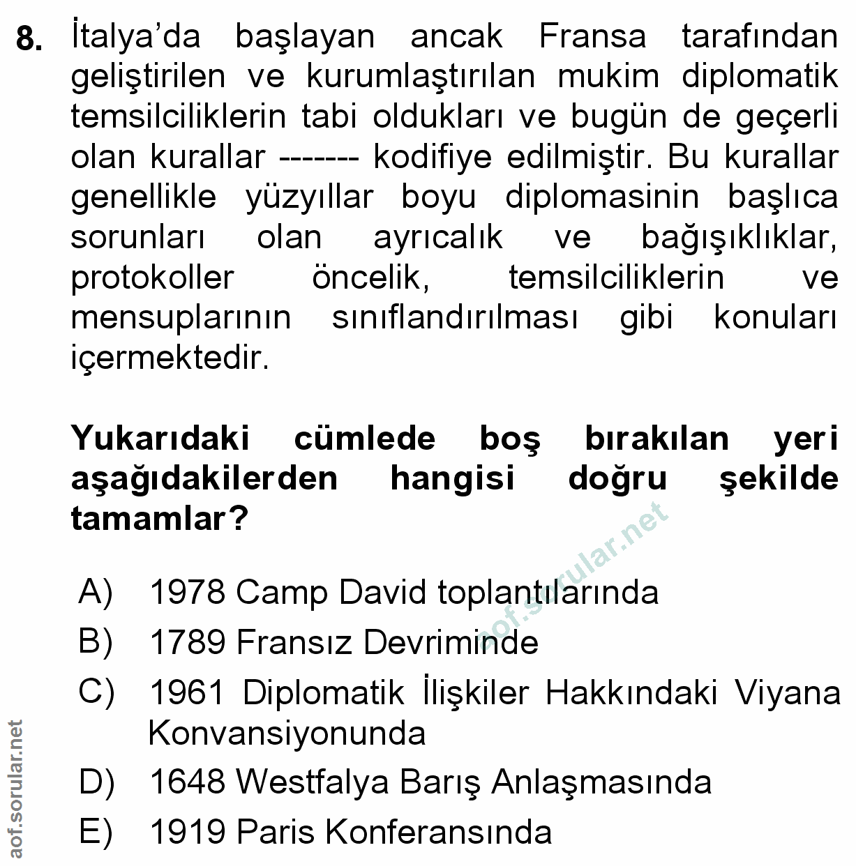 Soru 8