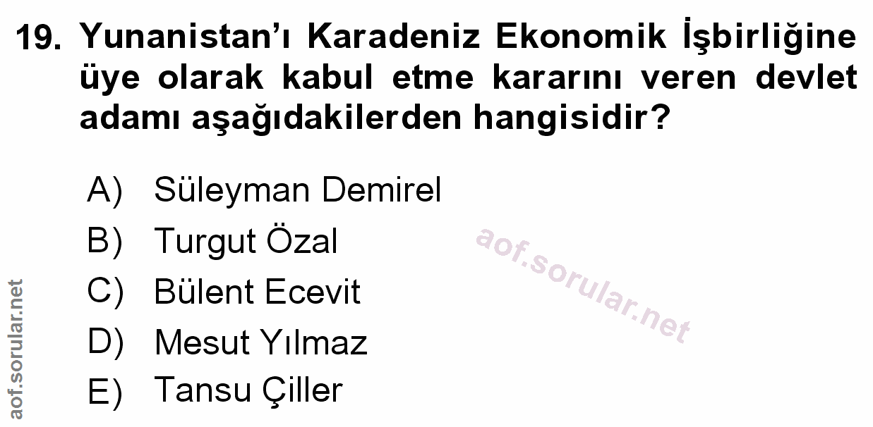 Soru 19