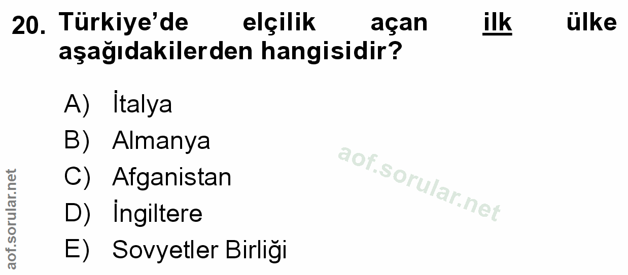 Soru 20