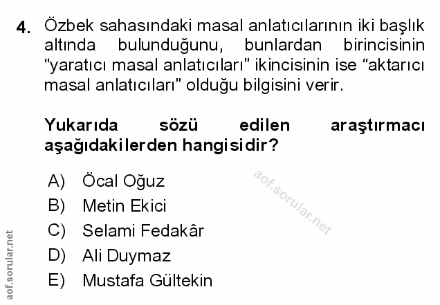 Soru 4