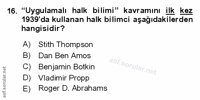 Soru 16