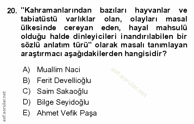 Soru 20