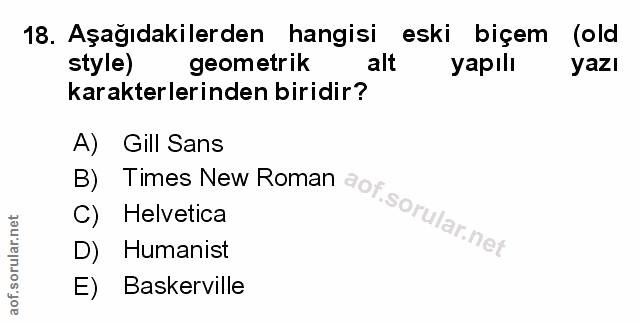Soru 18