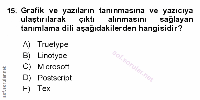 Soru 15