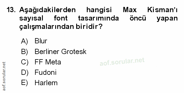 Soru 13