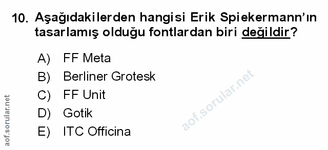 Soru 10