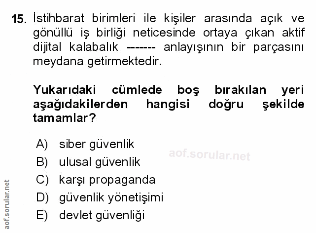 Soru 15
