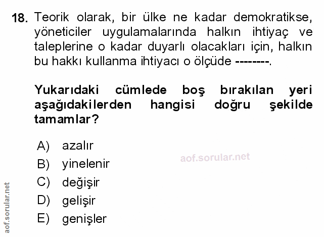 Soru 18