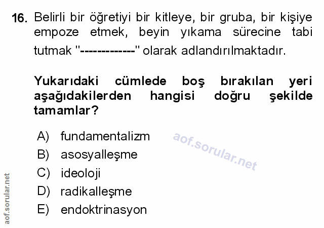 Soru 16