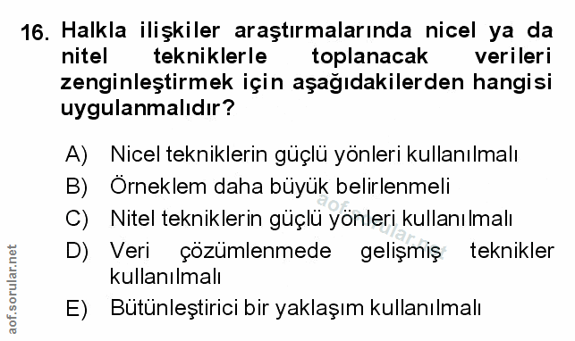 Soru 16