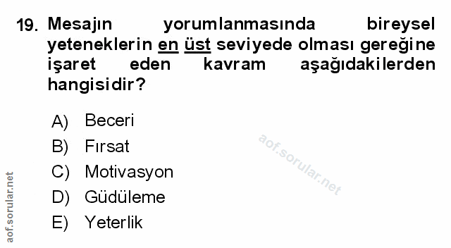 Soru 19