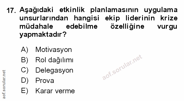 Soru 17