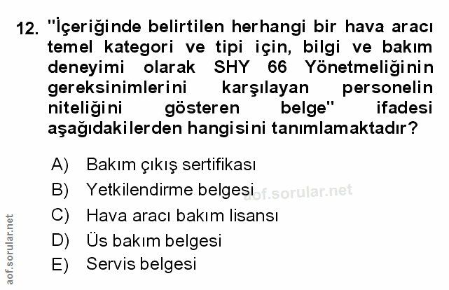 Soru 12
