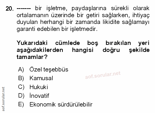 Soru 20