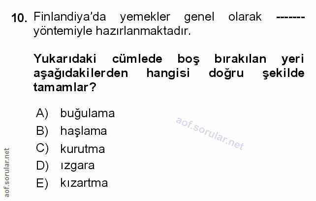 Soru 10