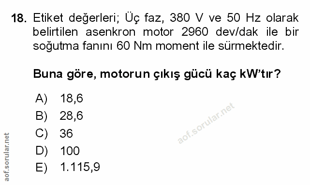 Soru 18