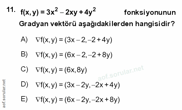 Soru 11