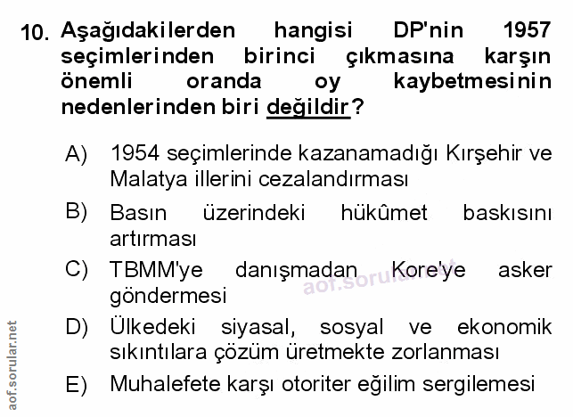 Soru 10