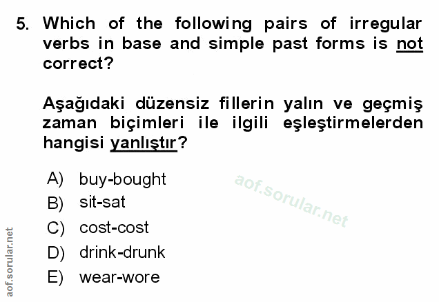 Soru 5
