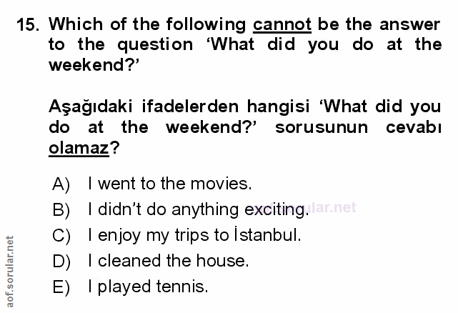 Soru 15