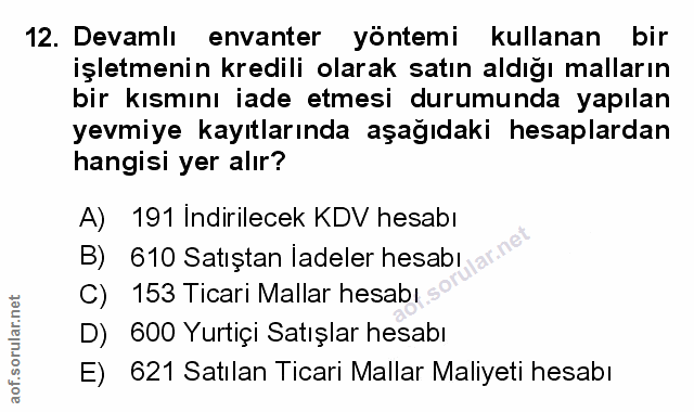 Soru 12