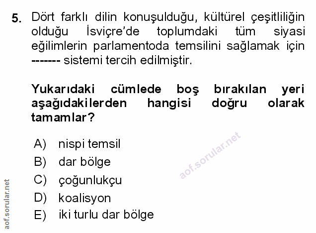 Soru 5