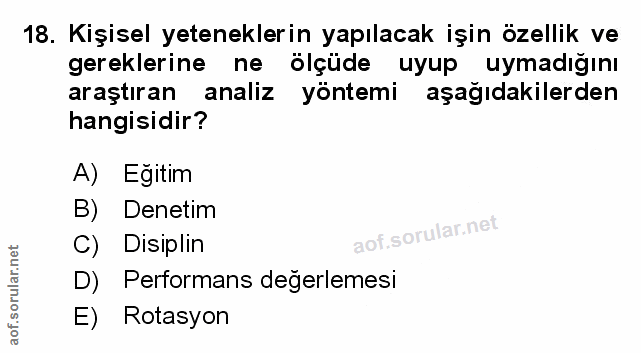 Soru 18