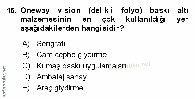 Soru 16